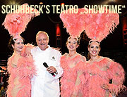 Schuhbecks Teatro 2018/2019: Starkoch Alfons Schuhbeck präsentiert die neue Show „Showtime“ - seit Okt. 2018 im Spiegelzelt. VIP Gala Premiere am 25.10.2018  (©Foto: Ingrid Grossmann)